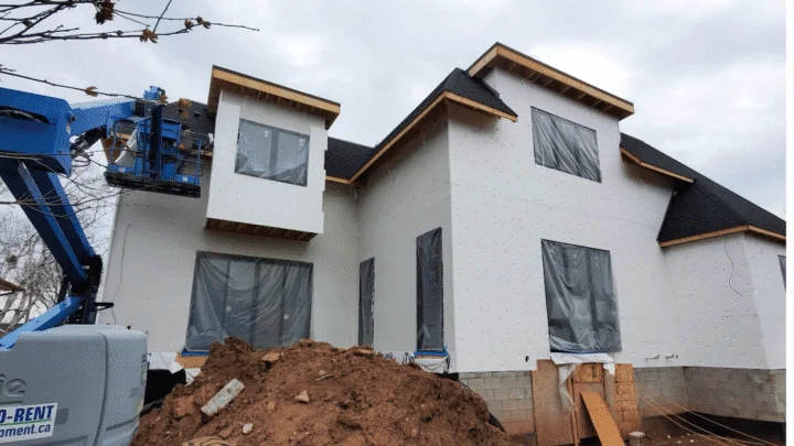 Soffit and fascia installation ready