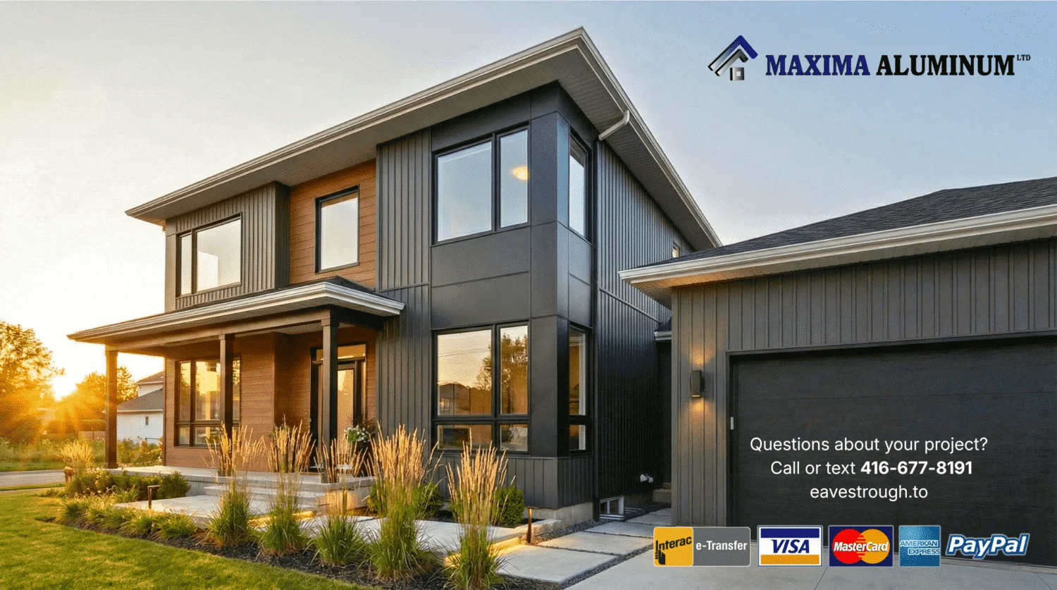 FAQ page for soffit, fascia, siding and gutters.