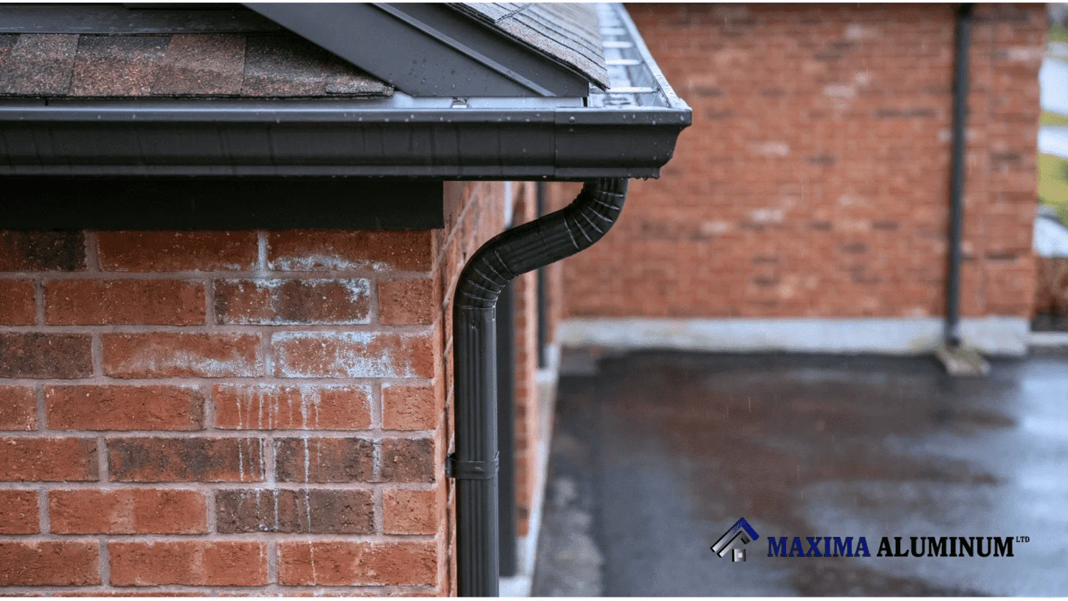 White Stains on Brick? How Gutters & Downspouts Cause Brick Staining in the GTA | Maxima Aluminum LTD