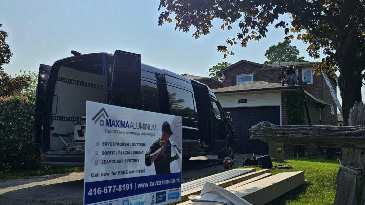 Soffit&fascia, eavestrough upgrade in Bronte Creek